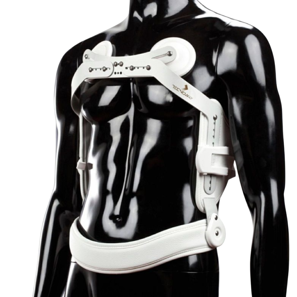 Νάρθηκας Κορμού Τριών Σημείων με Δελτοστηθιαία Pad TC38