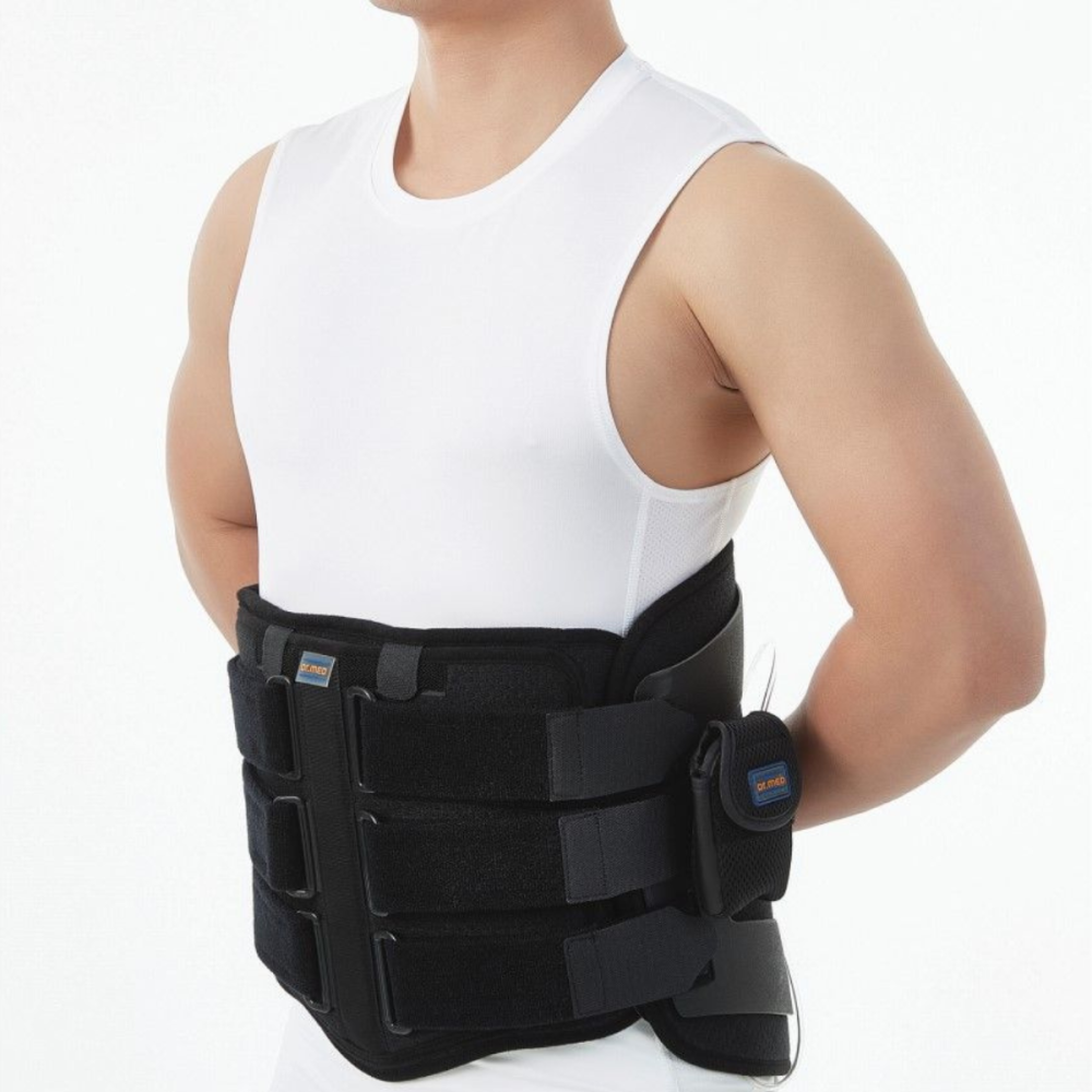 Νάρθηκας Οσφύος με Αέρα DR-B017 BK(2)